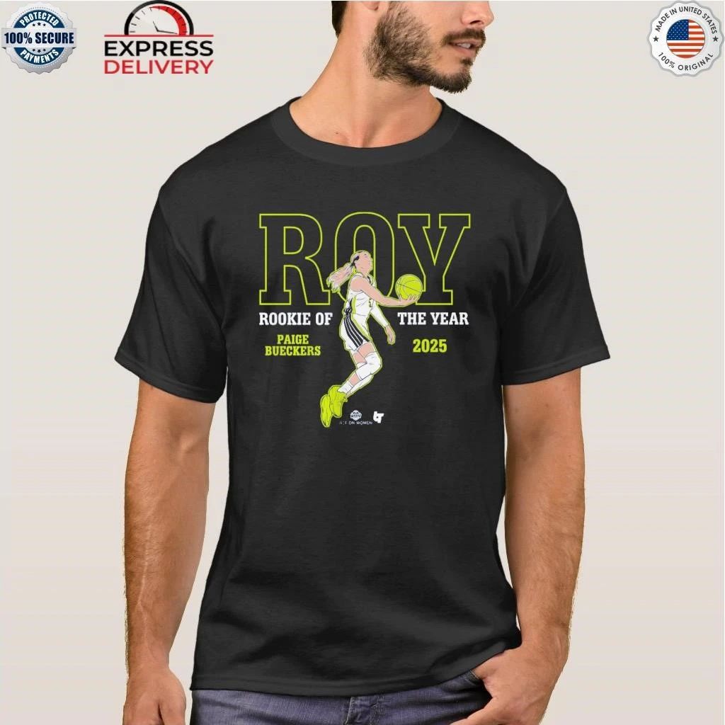 Paige Bueckers Roy Rookie of the Year Paige Bueckers 2025 Shirt