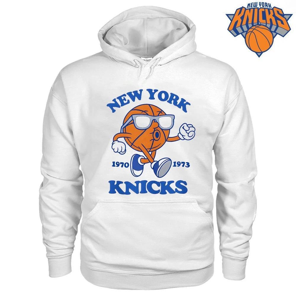 Retro Cartoon Mascot New York Knicks 1970 1973 Championship Basketball NBA Finals 2026 Shirt