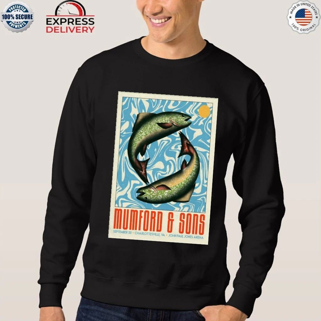Mumford And Sons John Paul Jones Arena in Charlottesville VA Sept 20 2026 Shirt