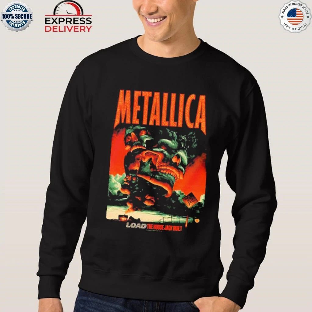 Metallica LOAD The House Jack Built Art By Max Loffler Shirt