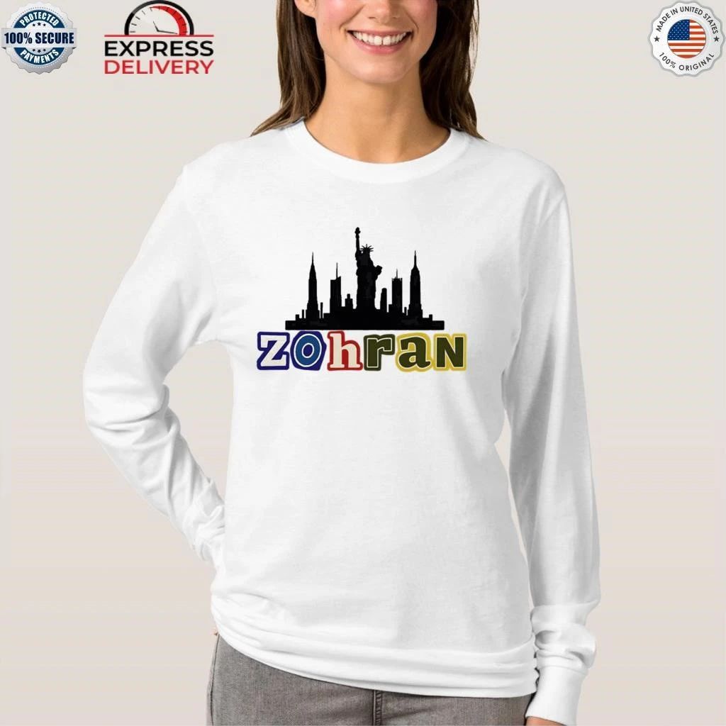 Zohran Mamdani For New York Nyc Skyline Shirt
