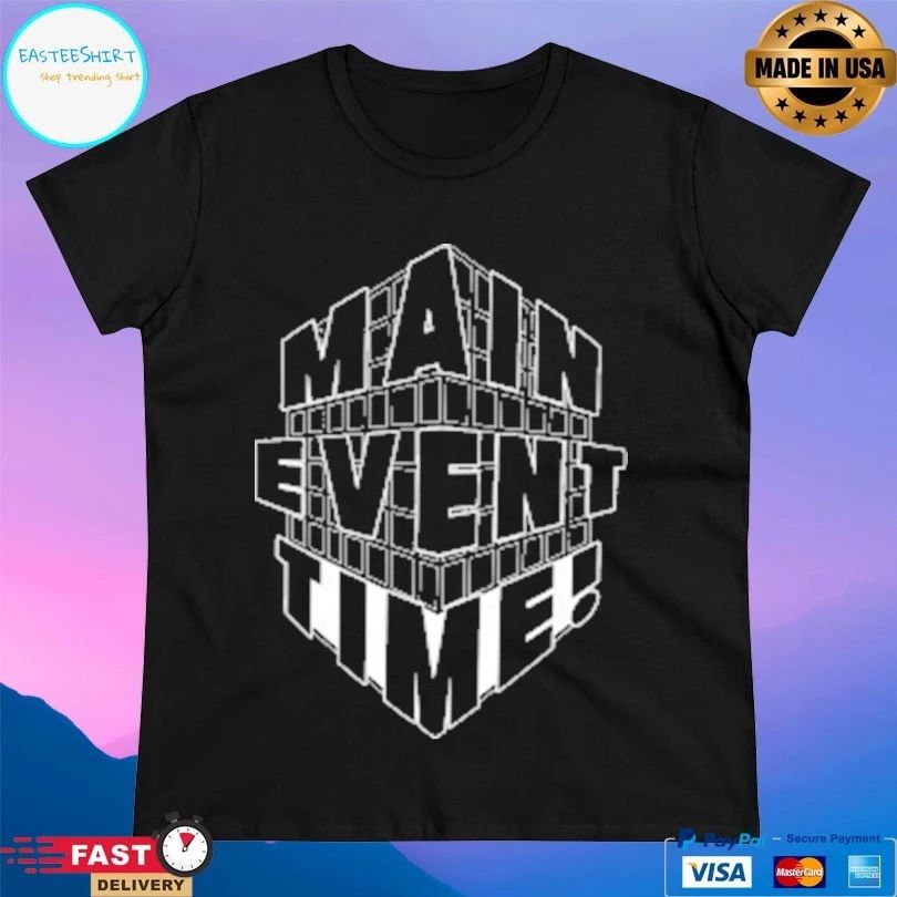 Main Event Time Logo T-shirts