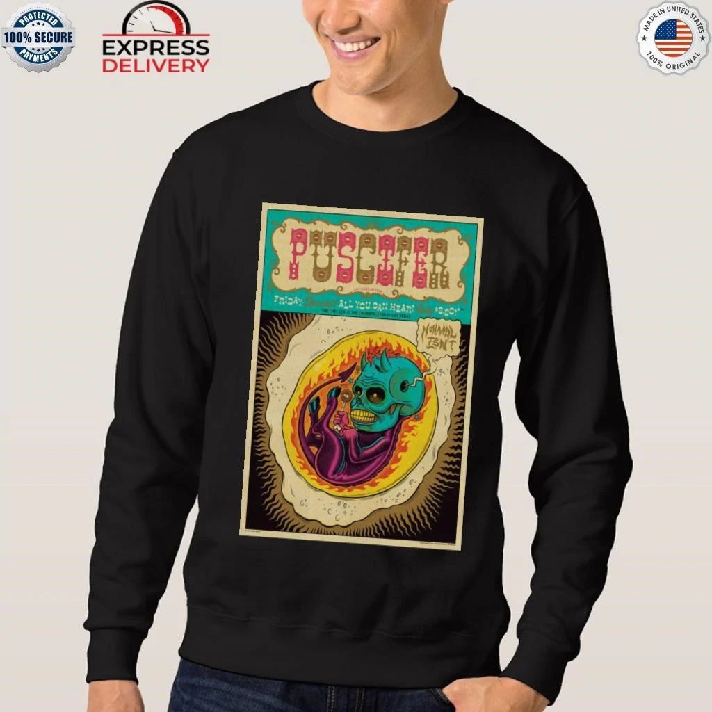PUSCIFER 3.20.2026 Concert Las Vegas Shirt