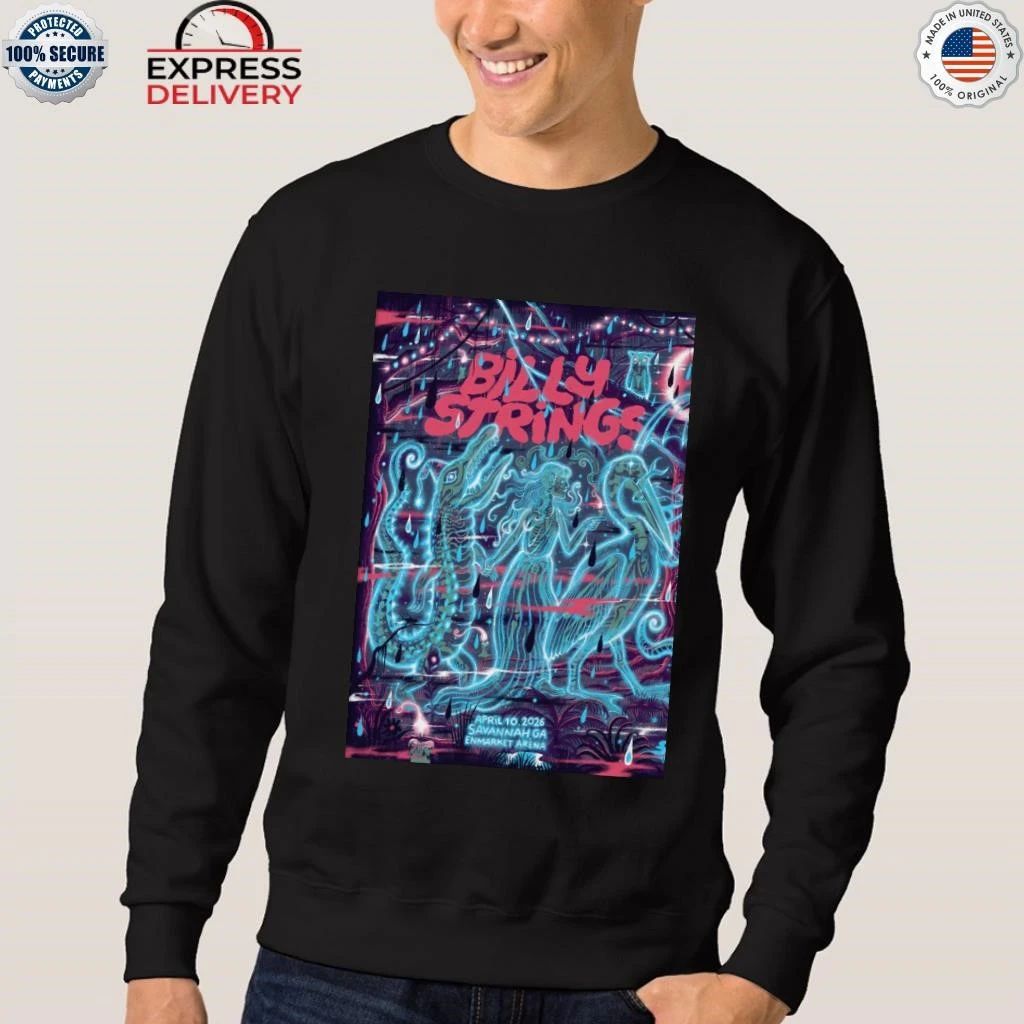 Billy Strings Enmarket Arena In Savannah GA Apr 10 2026 Shirt