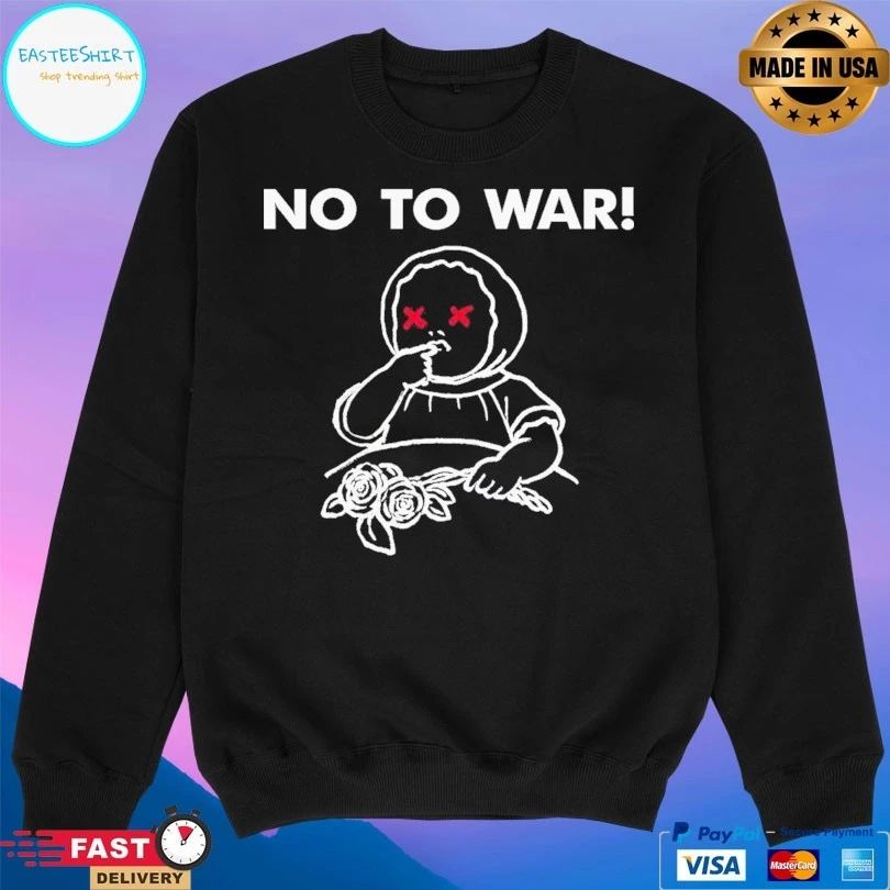 No To War Jon King T-shirt