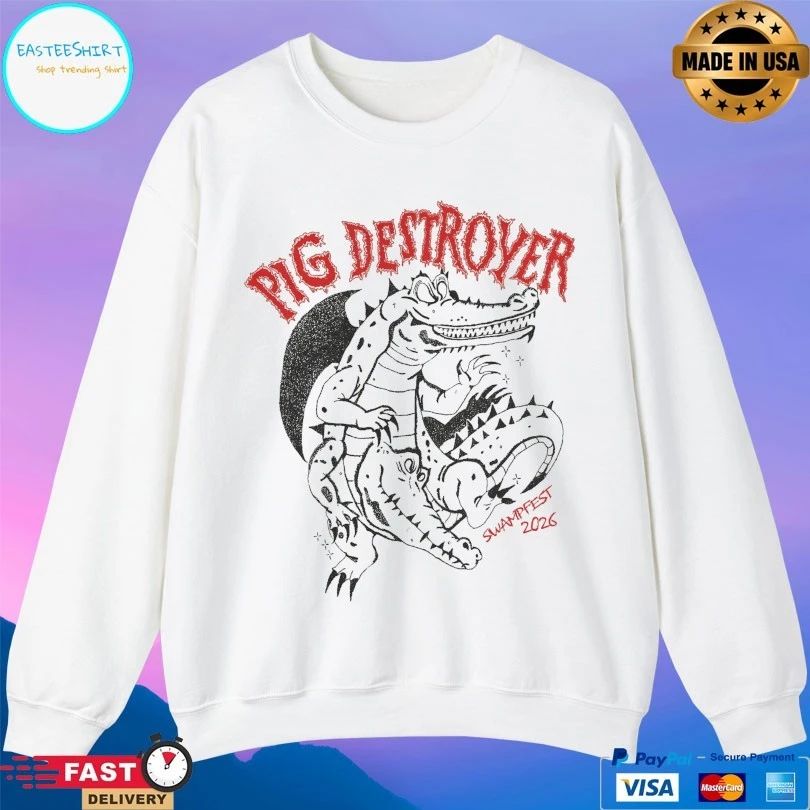 Pig Destroyer Swampfest 2026 T-shirts