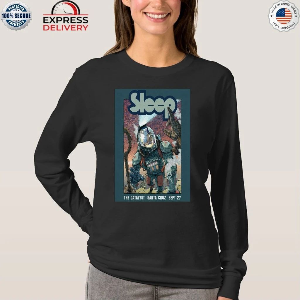 Sleep In Santa Cruz CA On Sept 27 2026 Tour Shirt