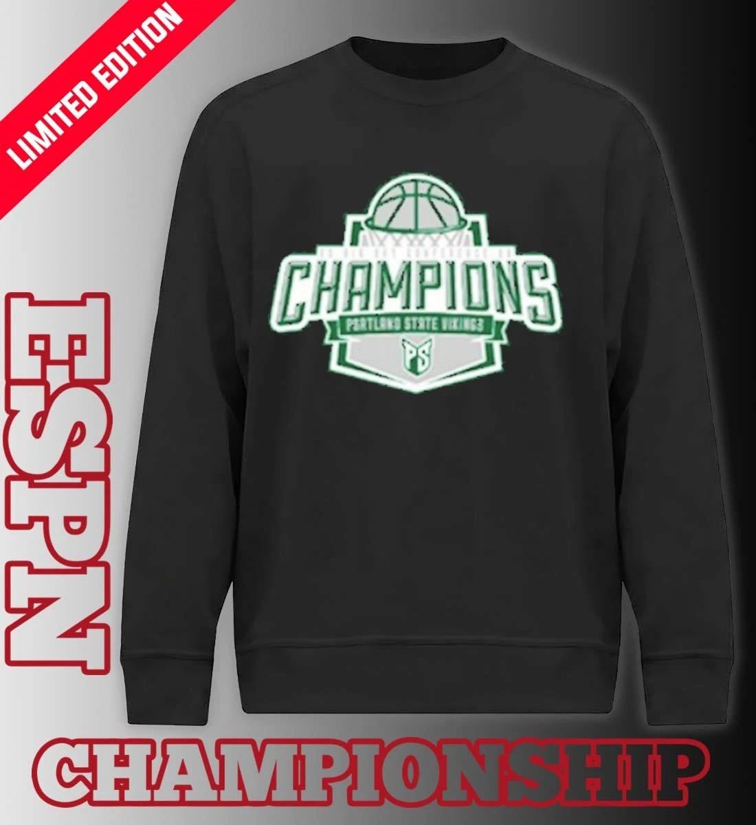 Portland State Men’s Basketball 2026 Big Sky Conference Champions Shirt