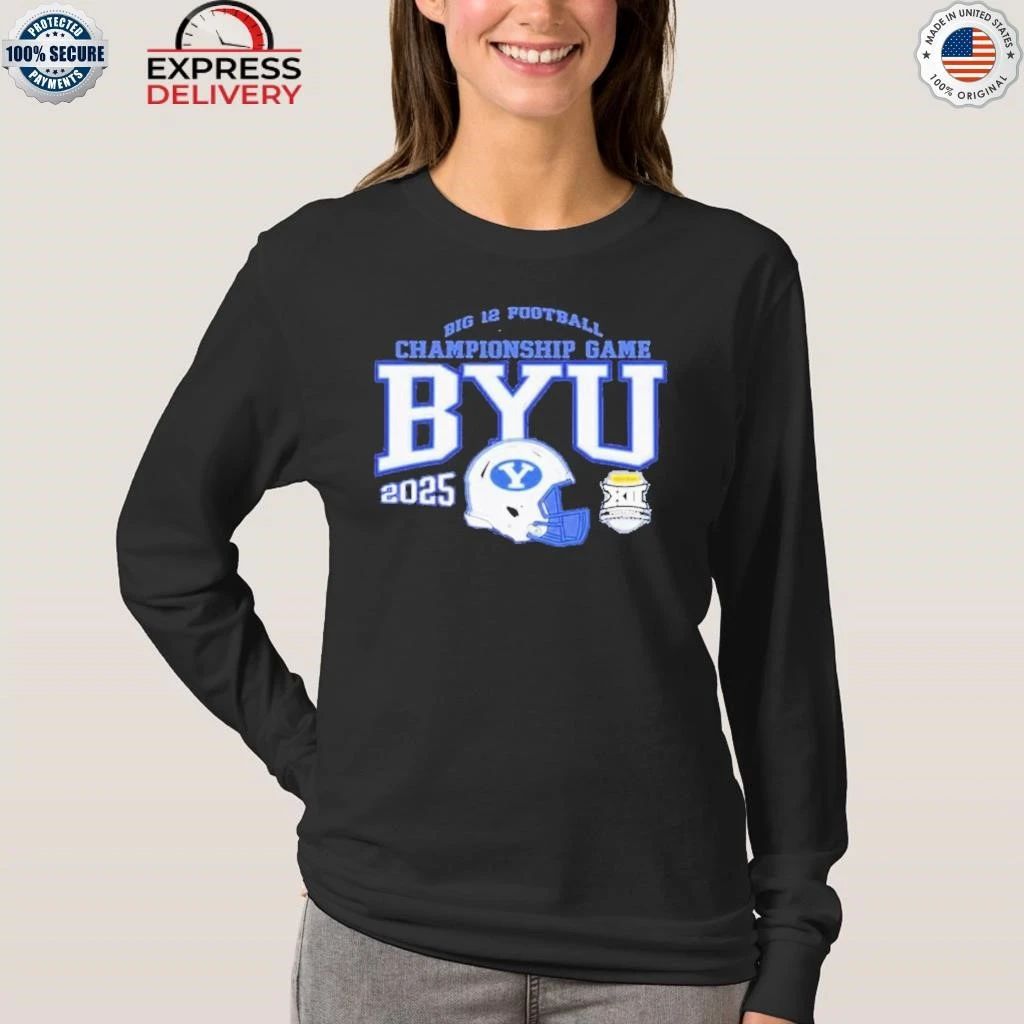 BYU Cougars 2025 Big 12 Championship Game Bound Shirt