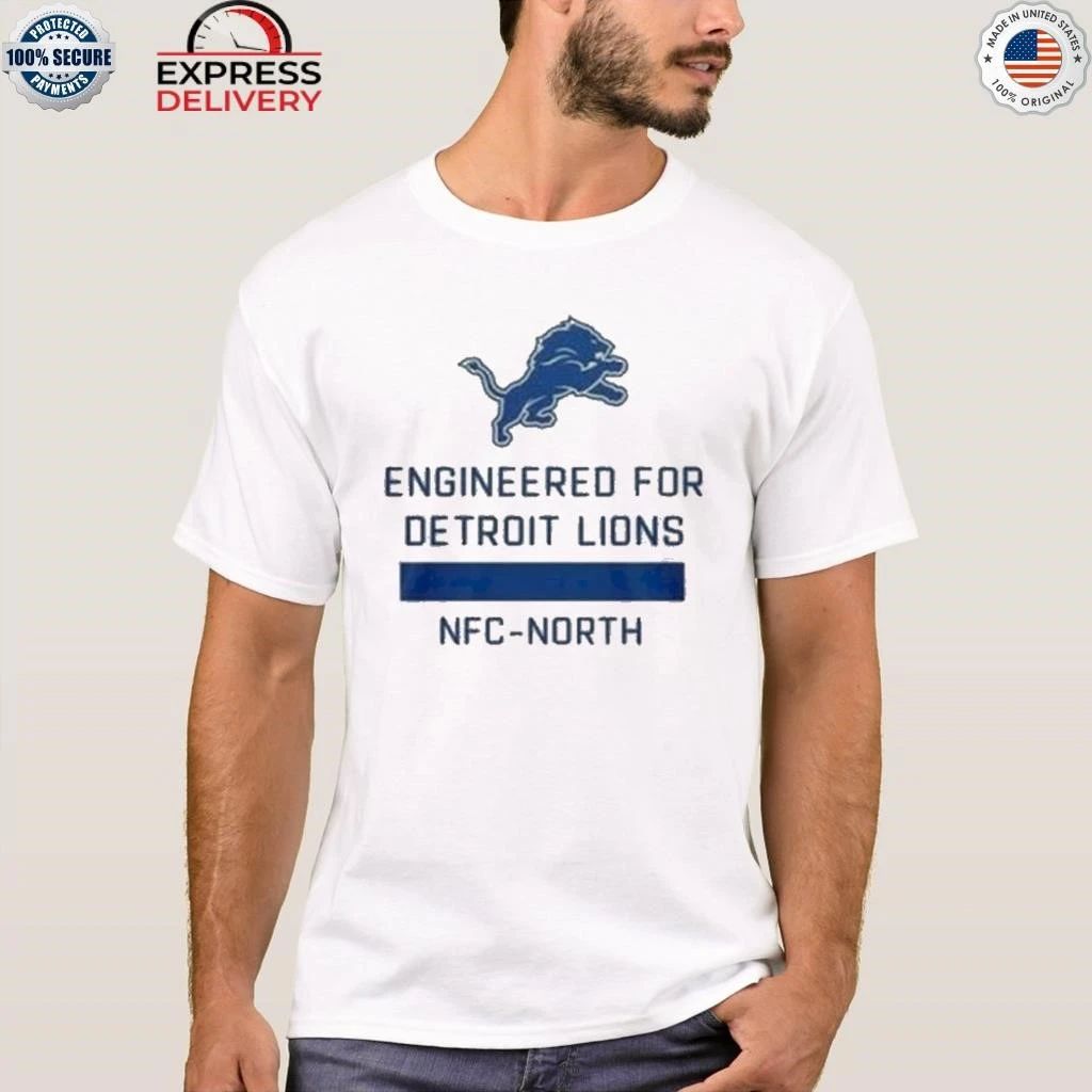 Dan Campbell Detroit Lions Engineered For NFC-North Shirt
