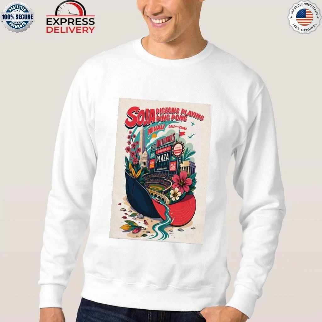 SOJA 8 1 2026 Washington DC Shirt