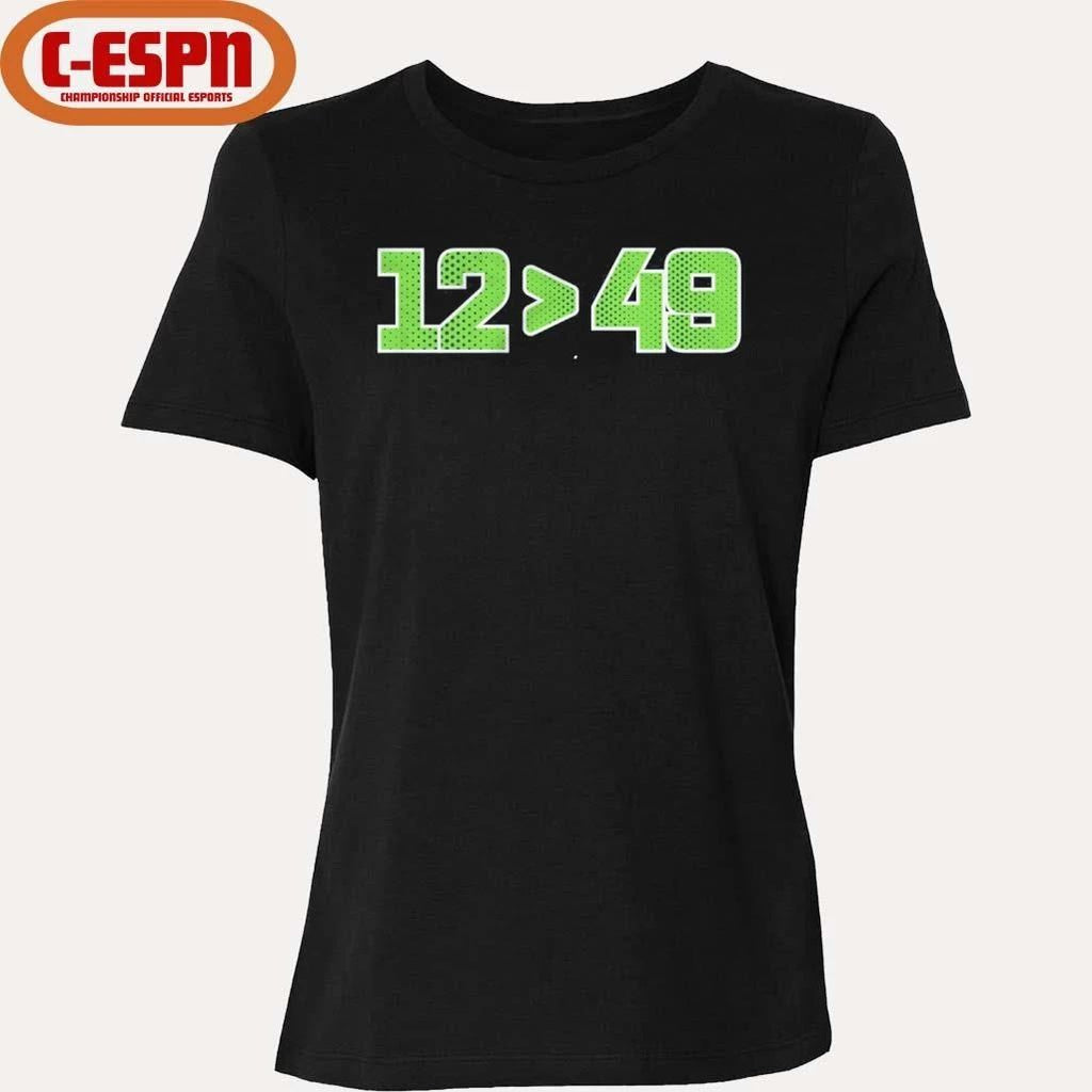 Seattle 12 Greater Than 49 T-Shirt