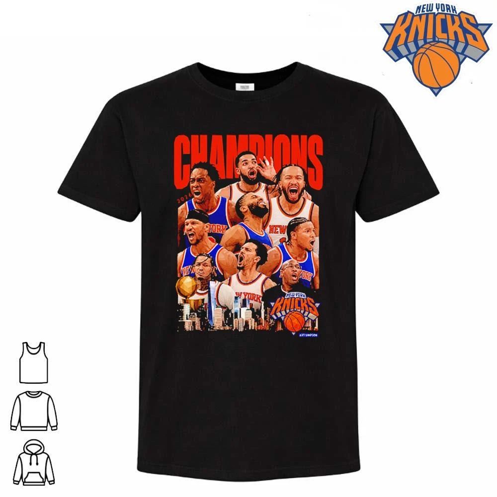New York Knicks Champions 2026 Eastern Conference Winners Team Graphic Vintage NBA Finals 2026 Shirt