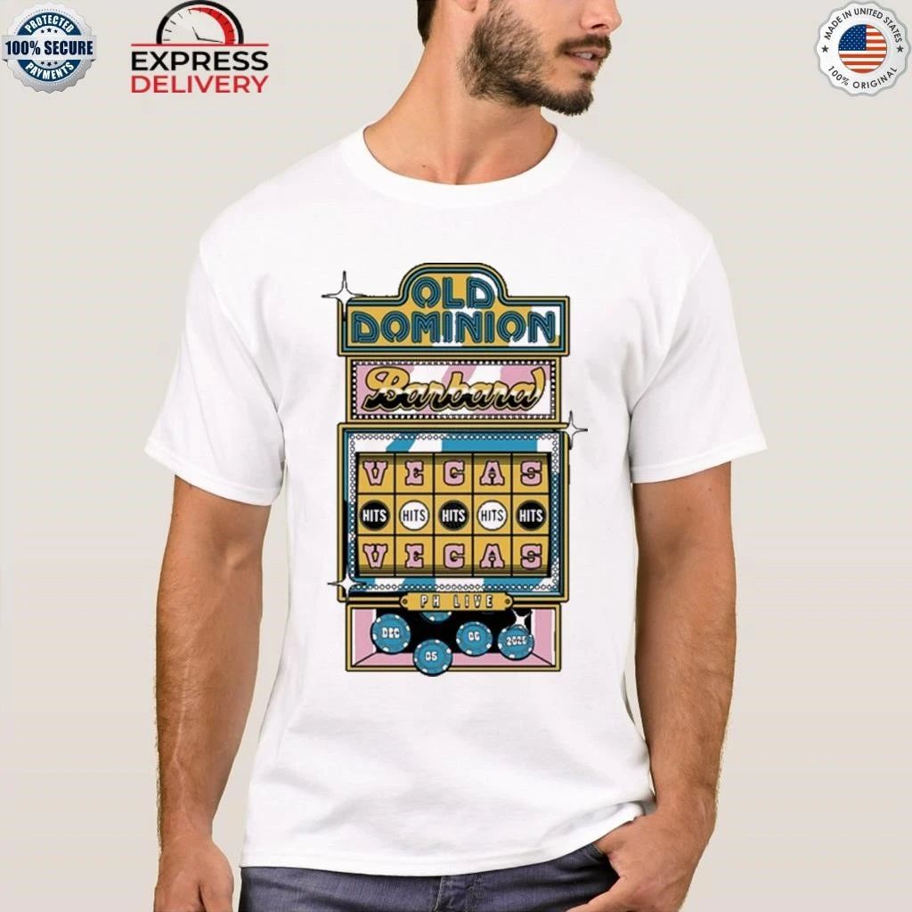 Old Dominion 12.5.2025 Las Vegas NV Tour Shirt