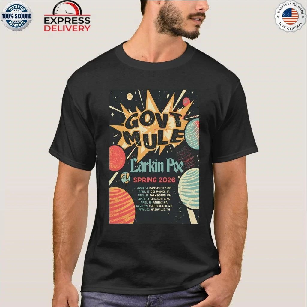 Gov’t Mule Spring Tour 2026 Shirt