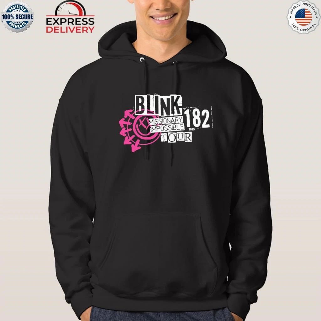Blink 182 Missionary Impossible Tour Shirt