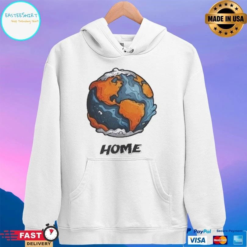 Planet Earth Home T-shirts