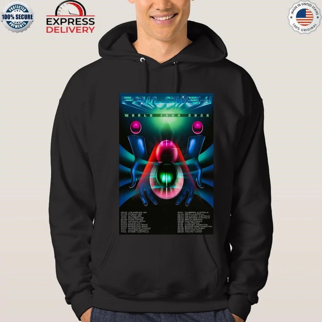 Pawlowski World Tour 2026 Shirt