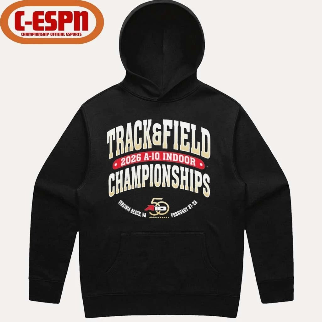 Virginia Beach, VA 2026 A-10 Indoor Track & Field Championship T-Shirt