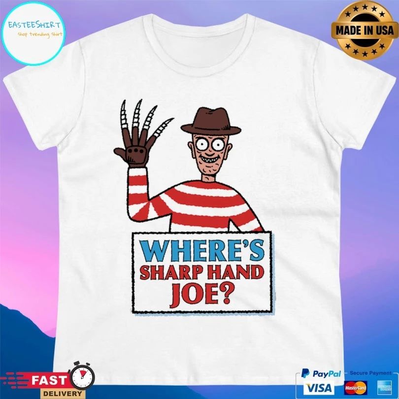 Freddy Krueger Where’s Sharp Hand Joe T-shirt