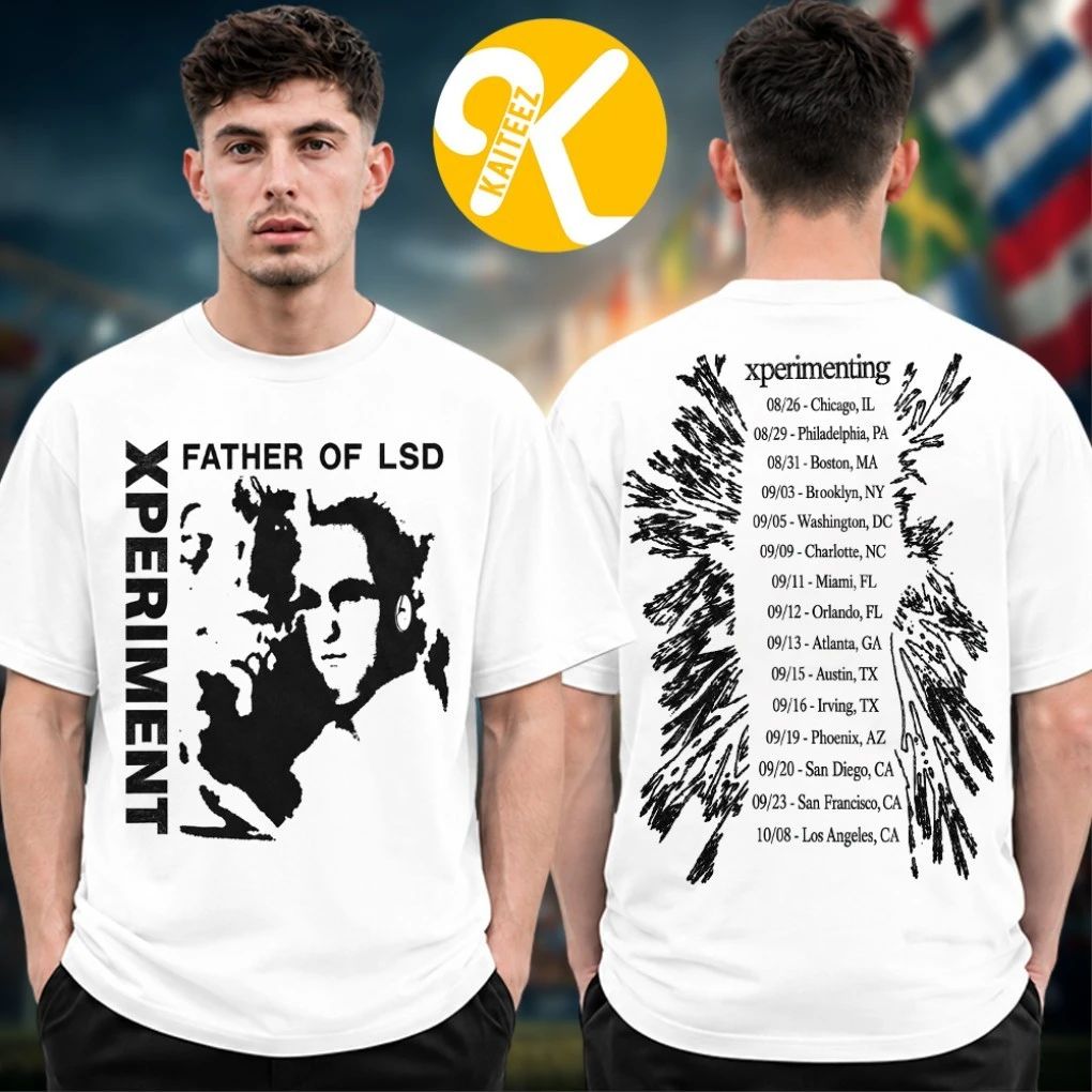 Ken Carson 2026 Tour Xperiment Father Of LSD Two Sided Shirt