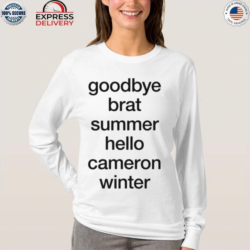 Goodbye Album Summer Hello Artist Winter Shirt