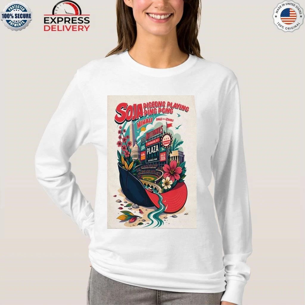 SOJA 8 1 2026 Washington DC Shirt