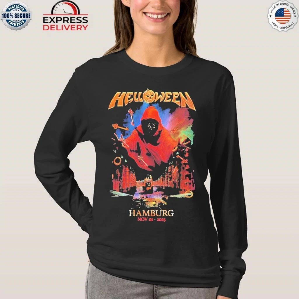 Helloween Hamburg Germany 2025 Pop Up Shop On November 1 2025 Shirt