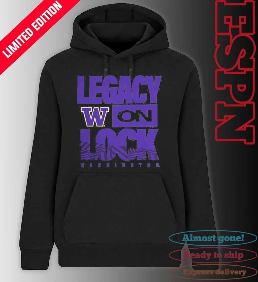Washington Huskies 2026 Legacy On Lock March Madness Shirt