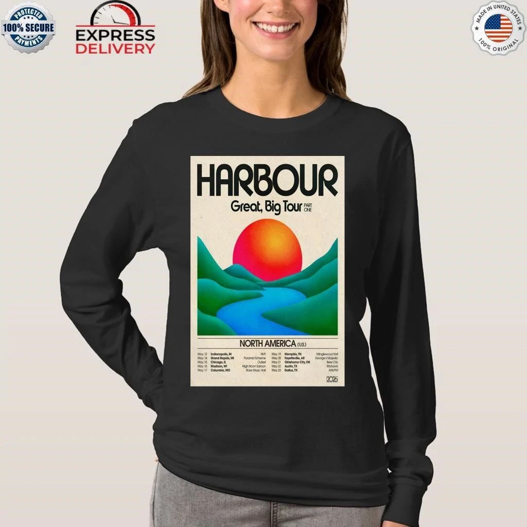HARBOUR Great Big Tour North America 26 Shirt