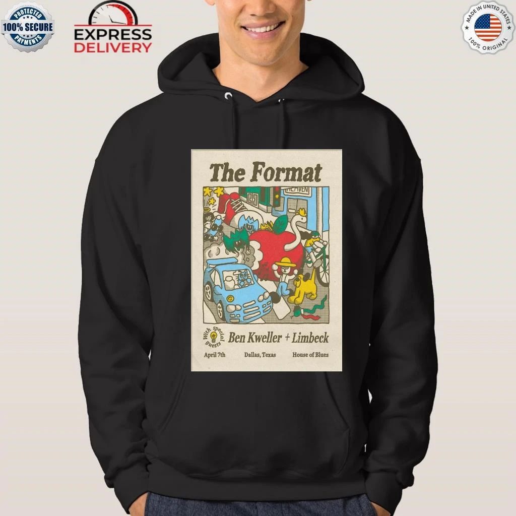 The Format House Of Blues In Dallas TX Apr 7 2026 Shirt