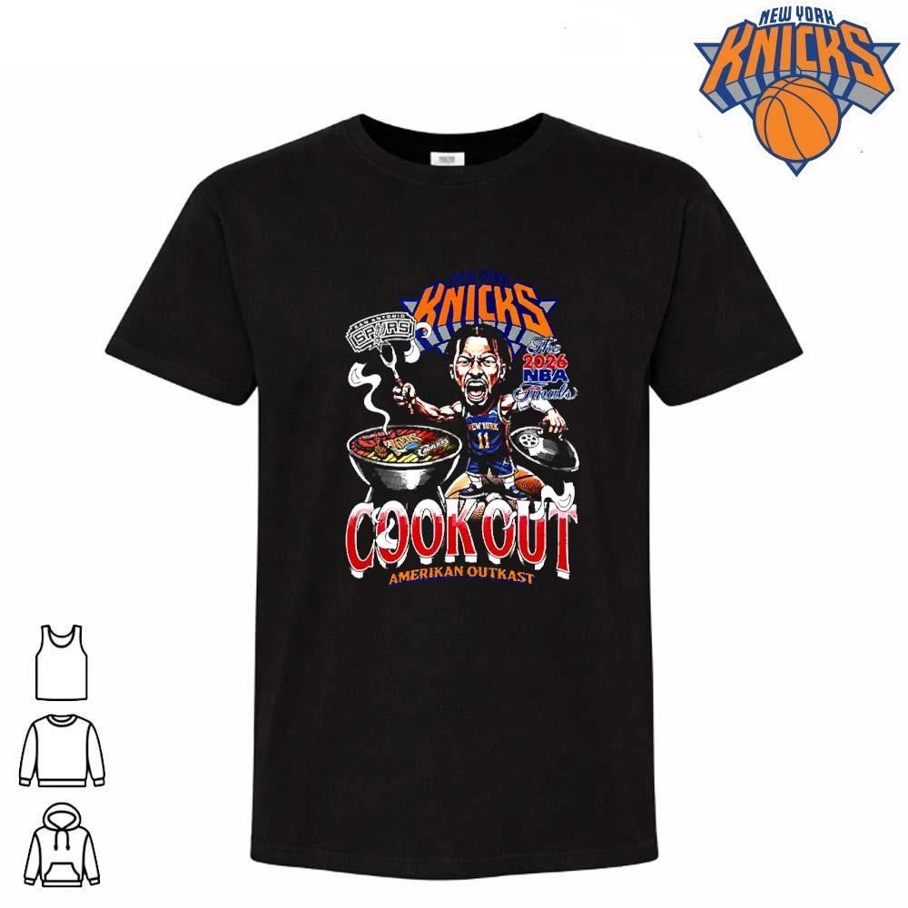 New York Knicks Jalen Brunson NBA Finals 2026 Cookout Shirt