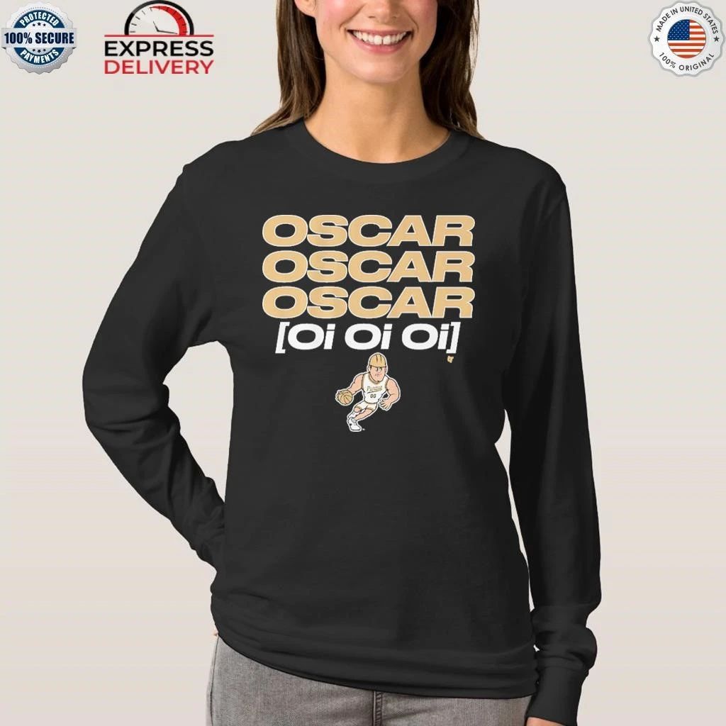 Purdue Basketball Oscar Cluff Oi Oi Oi Shirt