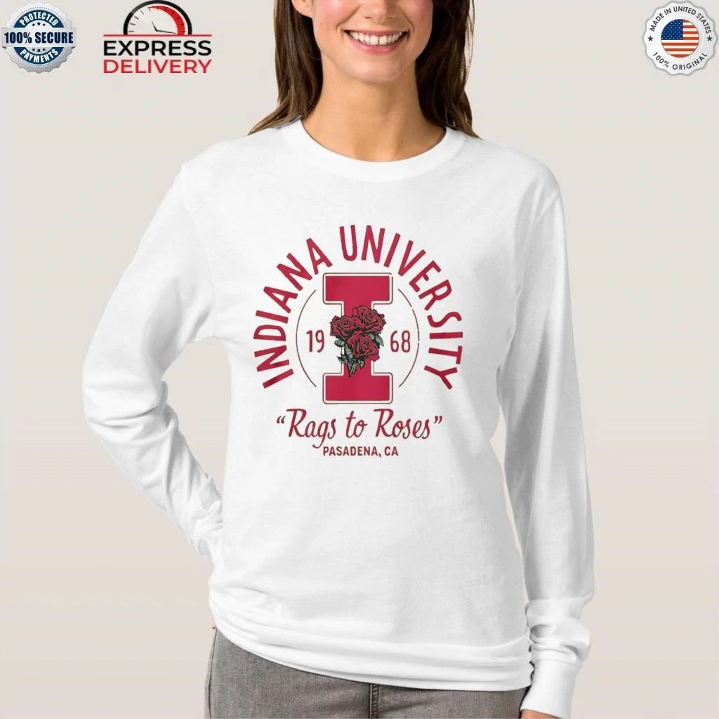 Indiana University 1968 Rags To Roses Pasadena Ca Shirt