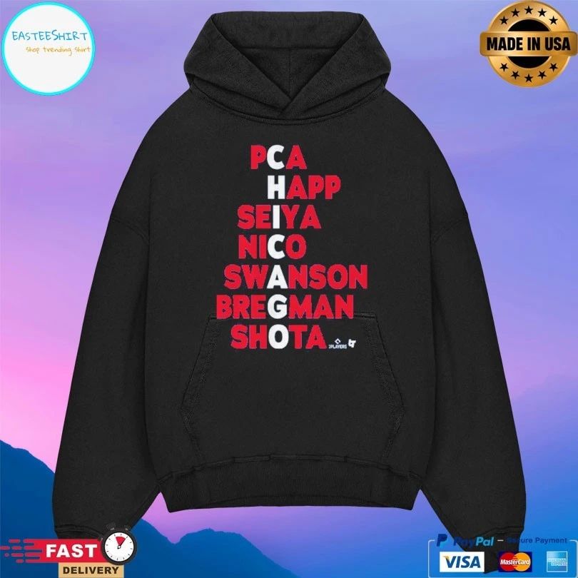 Chicago Names 2026 Pca Happ Seiya Nico Swanson Bregman Shota T-shirt