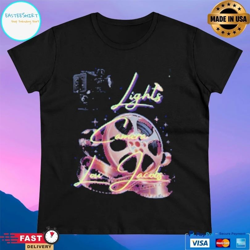Lights Camera Lou Jacobs T-shirts
