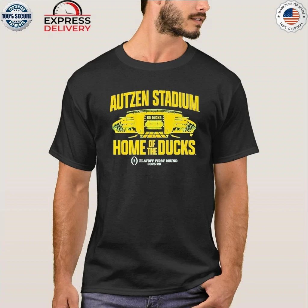 Oregon Football 2025 CFP Autzen Stadium Shirt