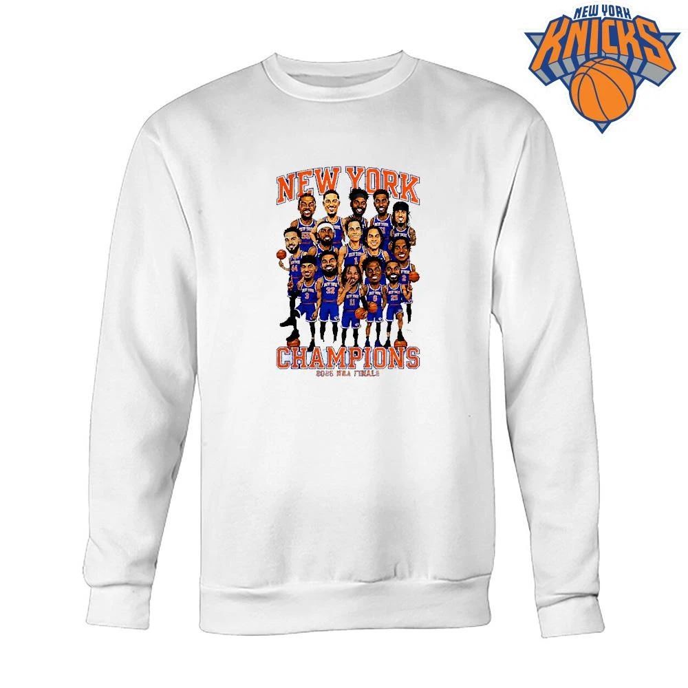 New York Knicks 2026 NBA Finals Champions All Team Vintage Shirt