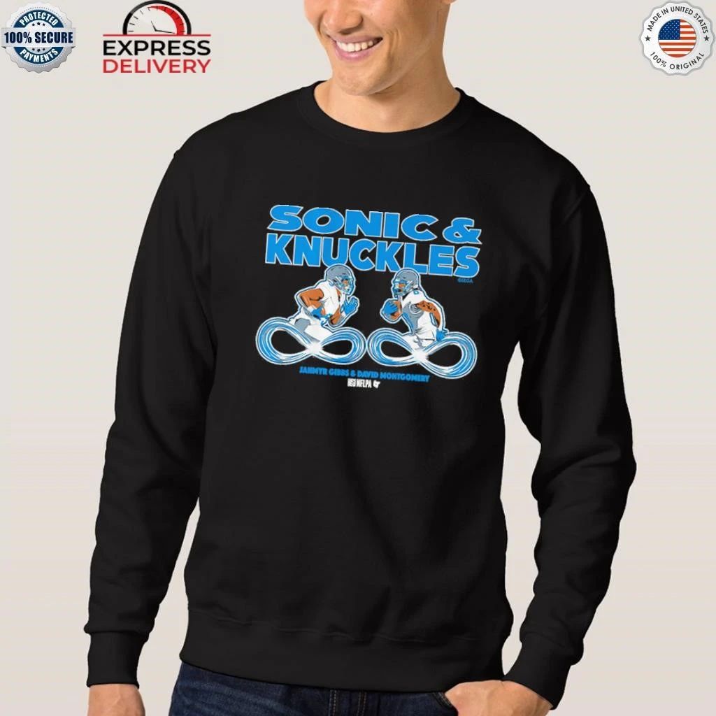 Sega & Knuckles Jahmyr Gibbs & David Montgomery Shirt