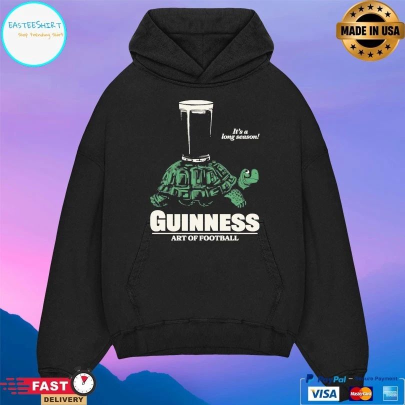 It’s A Long Season Guinness Art Of Football T-shirt