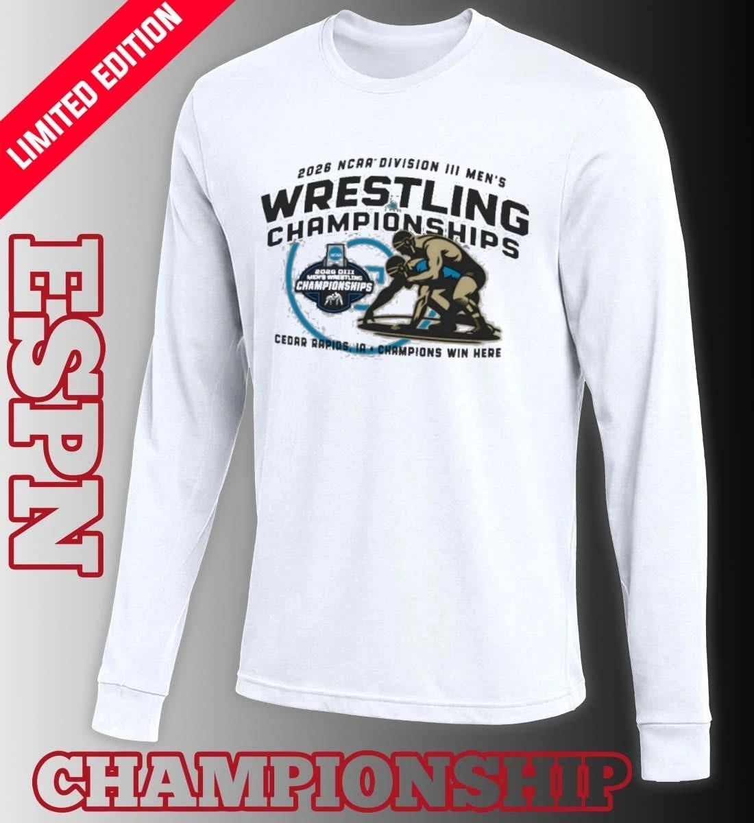 2026 NCAA Division III Wrestling Championships Shirt