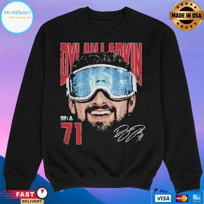 Dylan Larkin Detroit Goggles Detroit Red Wings Hockey Gold Medal Champions 2026 T-shirts