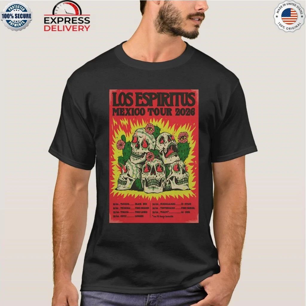 Los Espiritus Mexico 2026 Shows Shirt