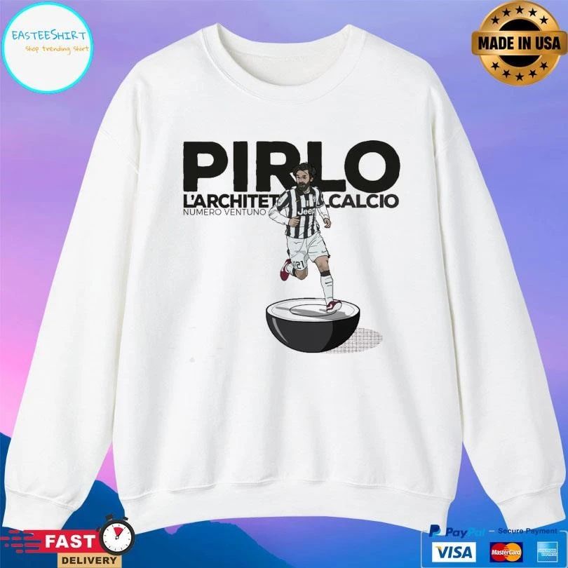 Pirlo Subbuteo L’architet Calcio Numero Ventuno T-shirts