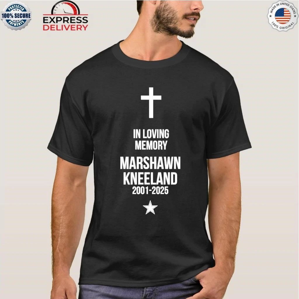 Marshawn Kneeland In Loving Memory 2001–2025 Dallas Cowboys Shirt