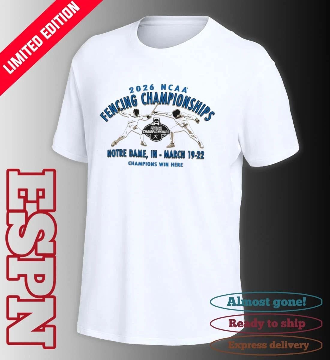 2026 NCAA Fencing Championships T-Shirt