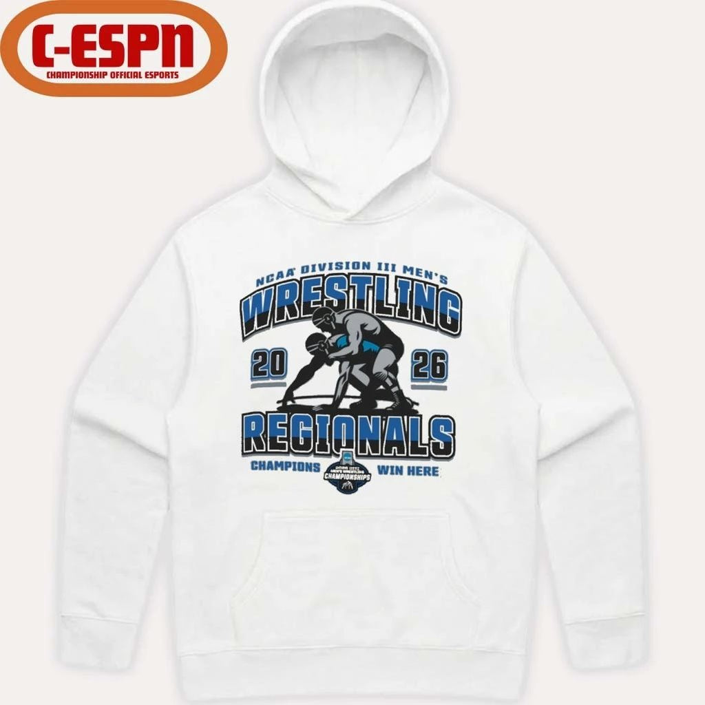 2026 NCAA DIII Men’s Wrestling Regionals Champions Win Here T-Shirt