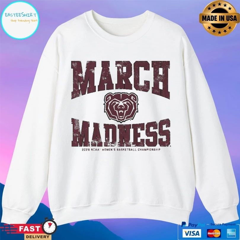 Missouri State Lady Bears WBB 2026 March Madness NCAA Women’s Basketball Championship T-shirts