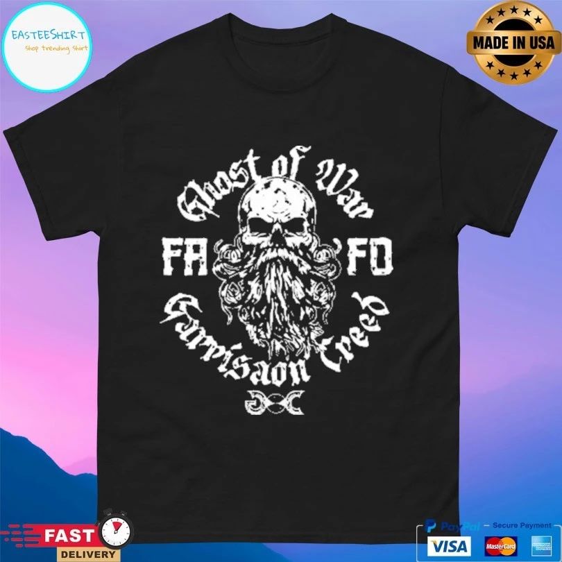 Ghost Of War Fa Fd Garrisaon Creed T-shirts
