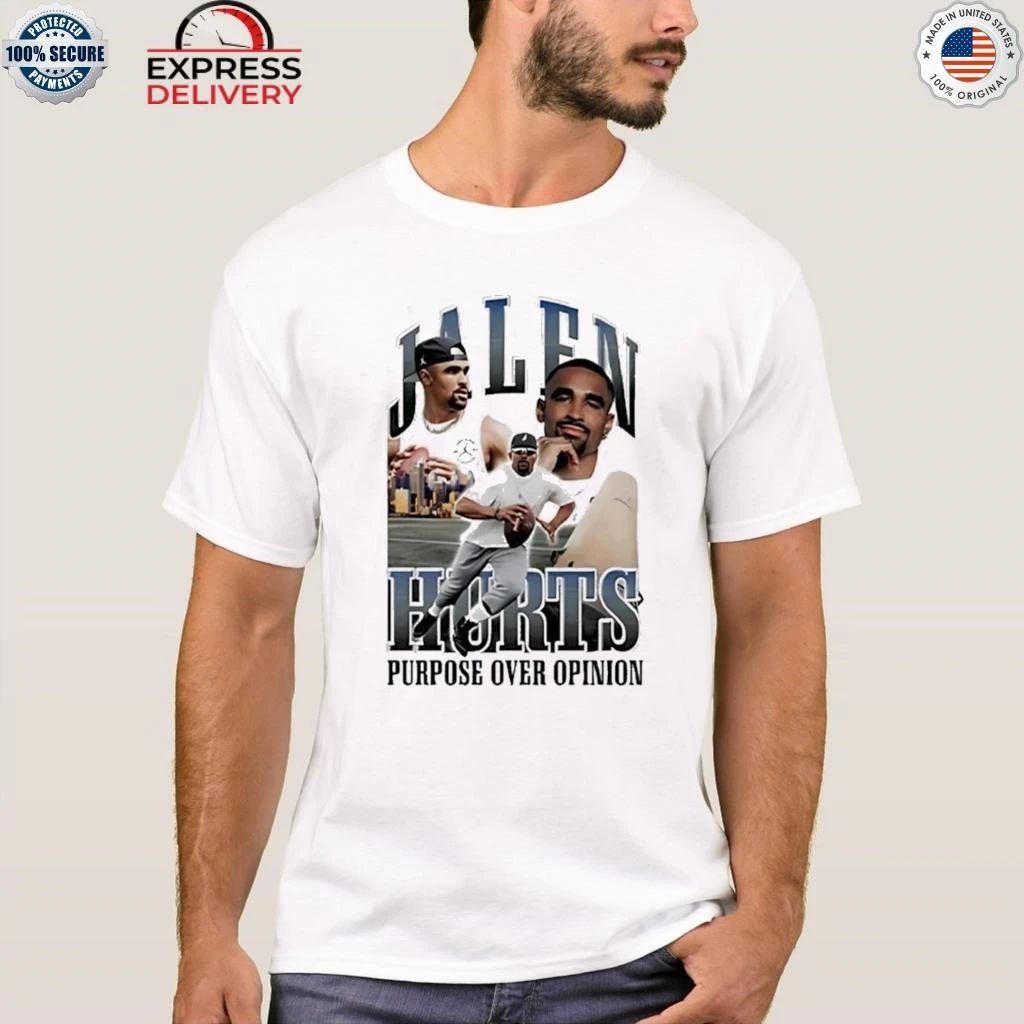 Jalen Hurts Purpose Over Opinion Shirt